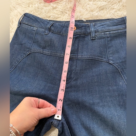 Anthropologie Pilcro Ultra High-Rise Slim Flare Jeans - size 27 - Picture 9 of 14
